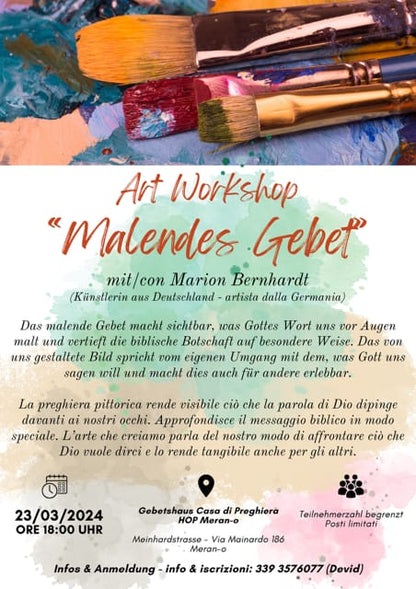Workshop "MALENDES GEBET"